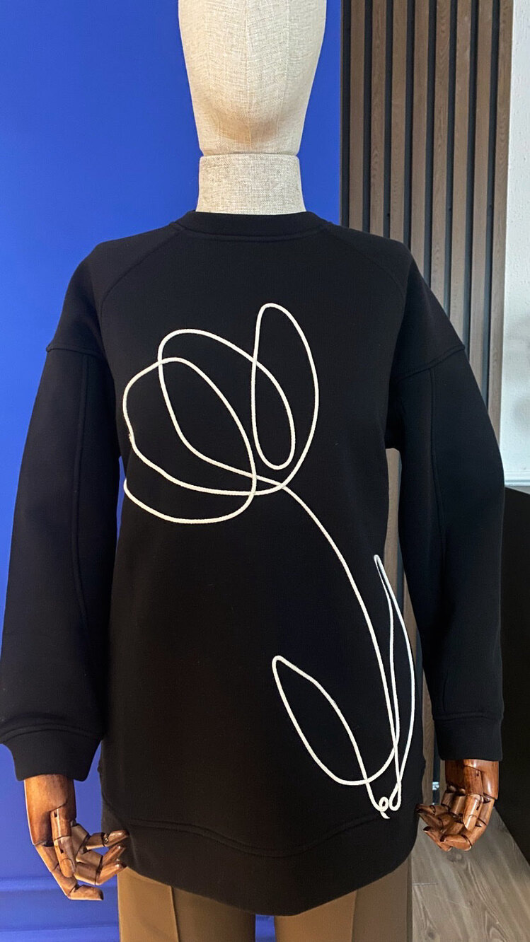 Nakış işlemeli sweat