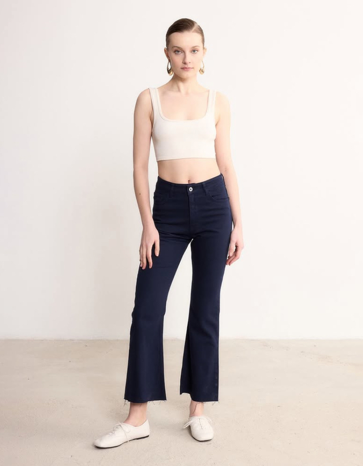 Flare Paça Denim