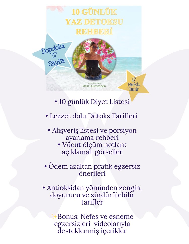 Kendini Tazele, 10 Günlük Yaz Detoksu
