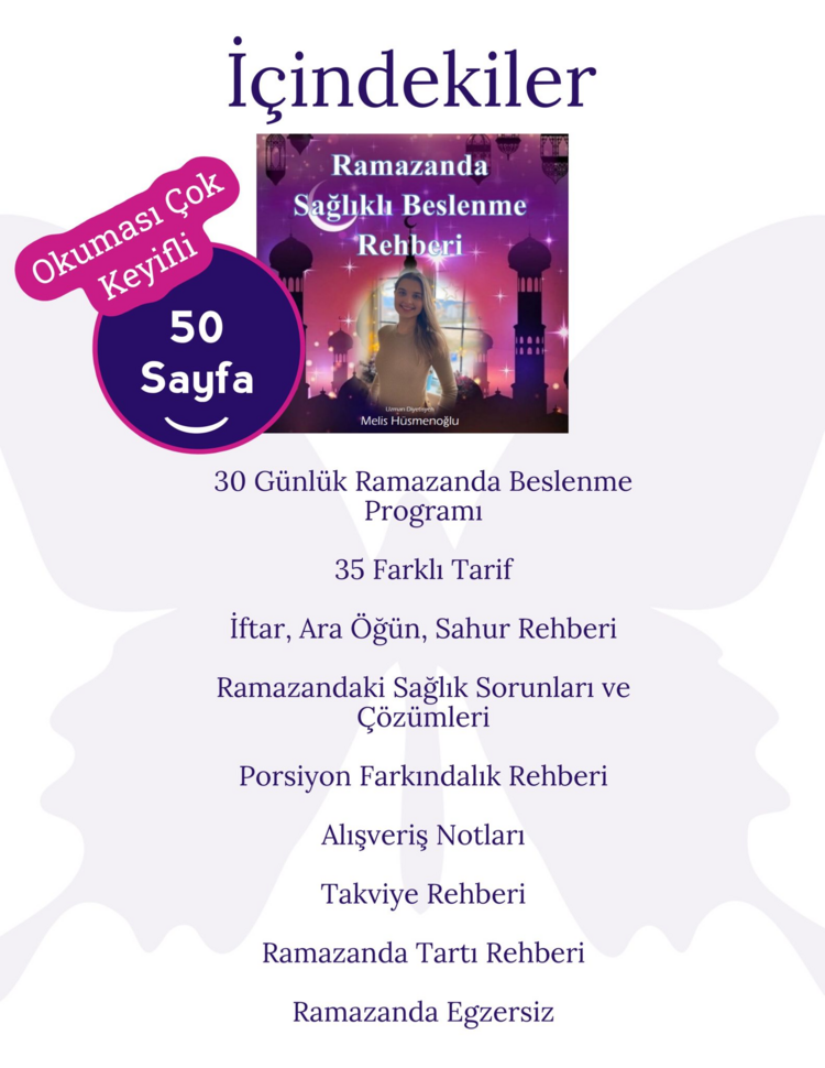 Ramazanda Sağlıklı Beslenme Rehberi E-Kitap