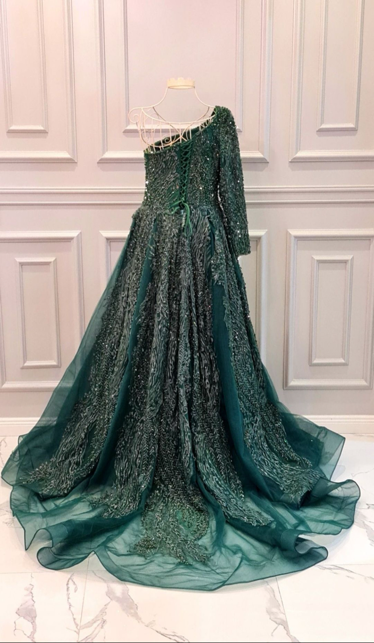 PIERRE CARDIN ÖZEL TASARIM NİŞAN ELBİSESİ
