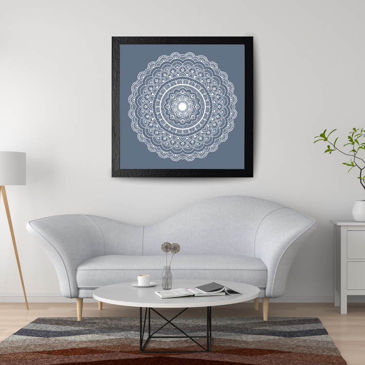 Dijital Mandala (Kare)