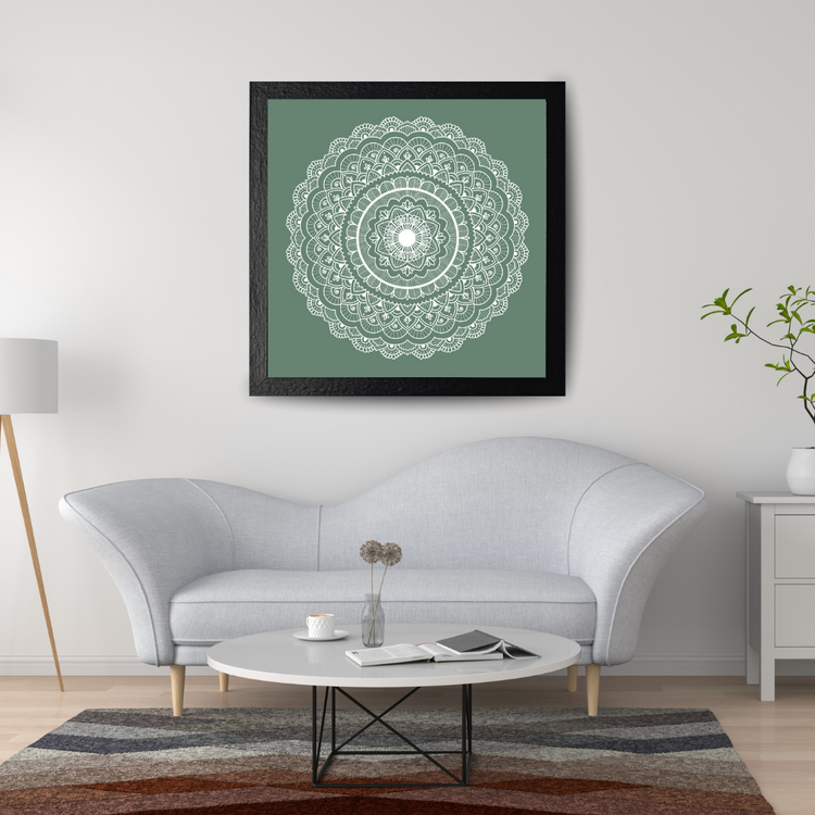 Dijital Mandala (Kare)