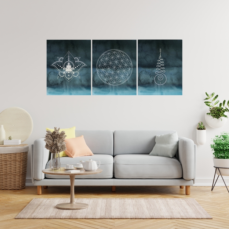 3'lü Set (Yaşam Çiçeği)