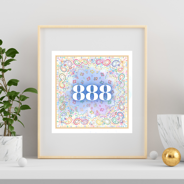 777-888-Mandala (2'li veya 3'lü set)