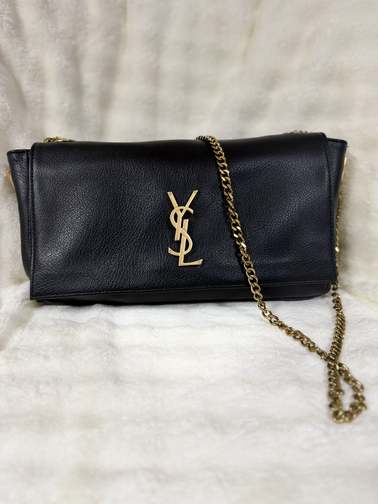 YSL ( Çift Taraflı) Süet & deri siyah 