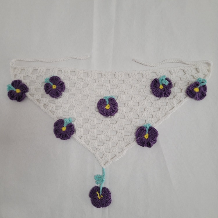 Çiçekli Bandana