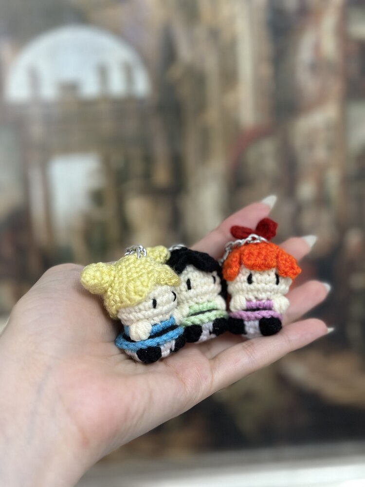 Powerpuff Girls Üçlü Charm Set