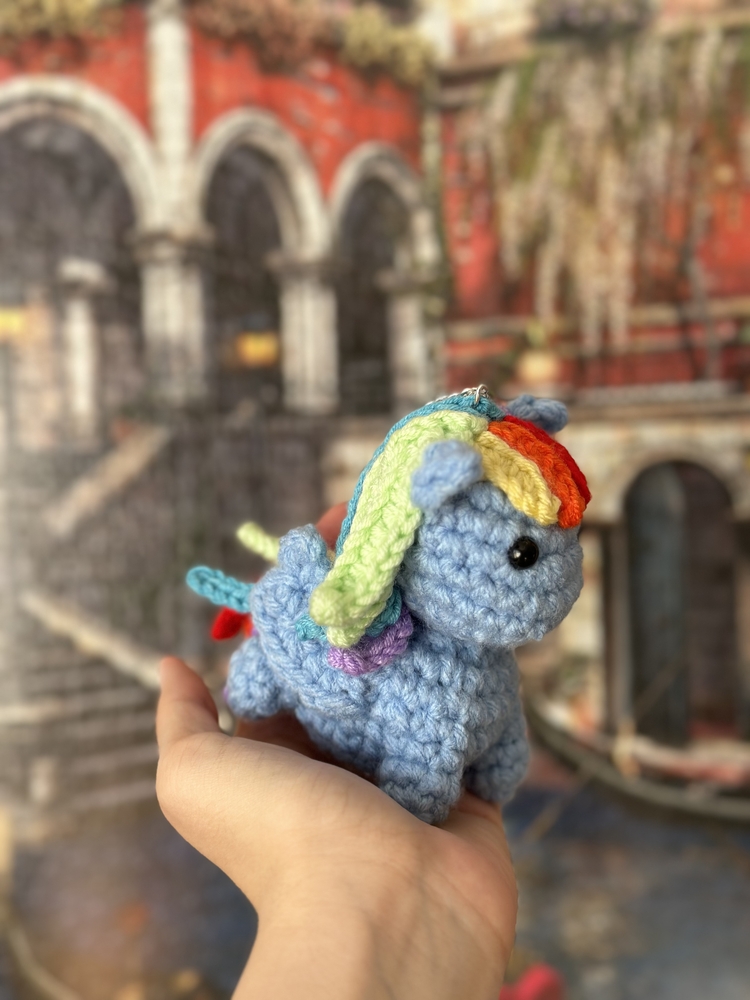 MLP Rainbow Dash Charm