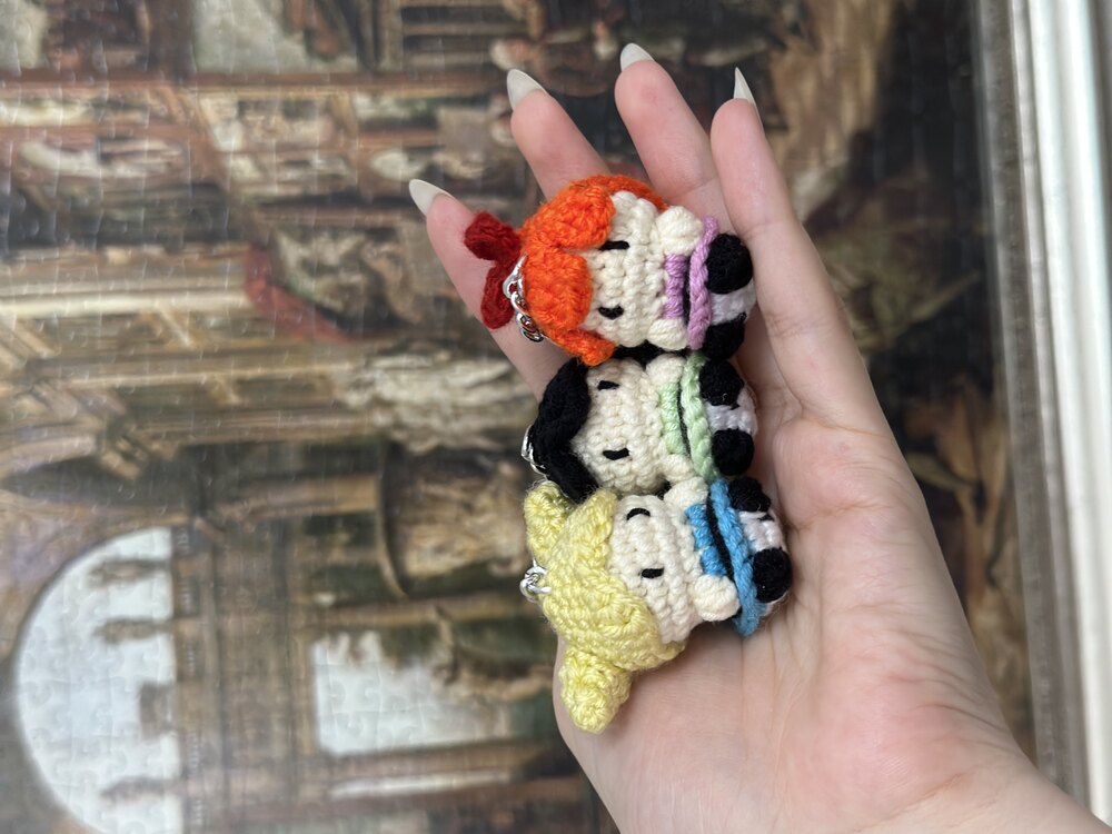Powerpuff Girls Üçlü Charm Set