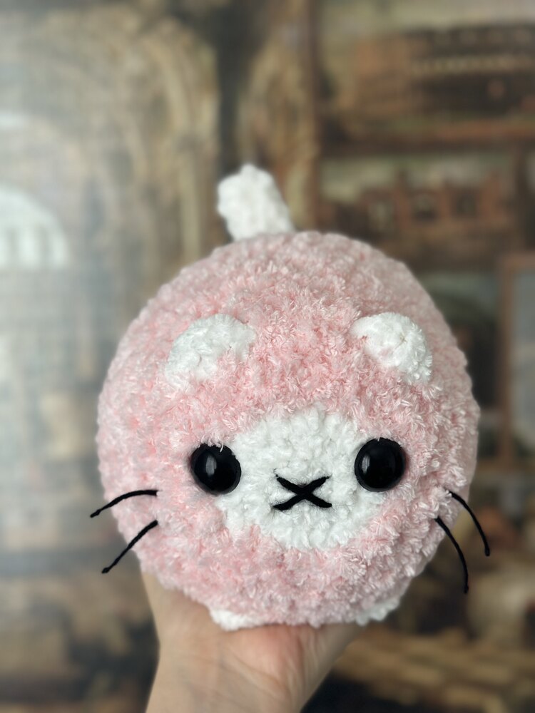 Peluş Pembe Kedi
