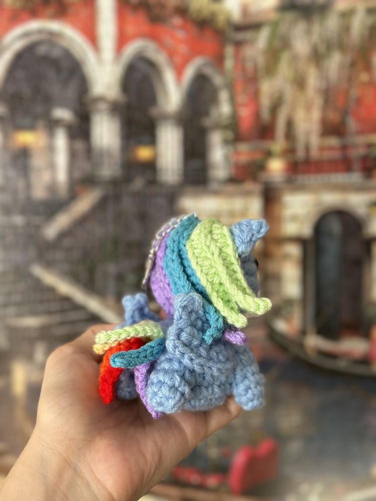 MLP Rainbow Dash Charm