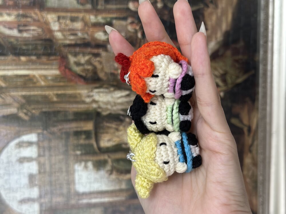 Powerpuff Girls Üçlü Charm Set