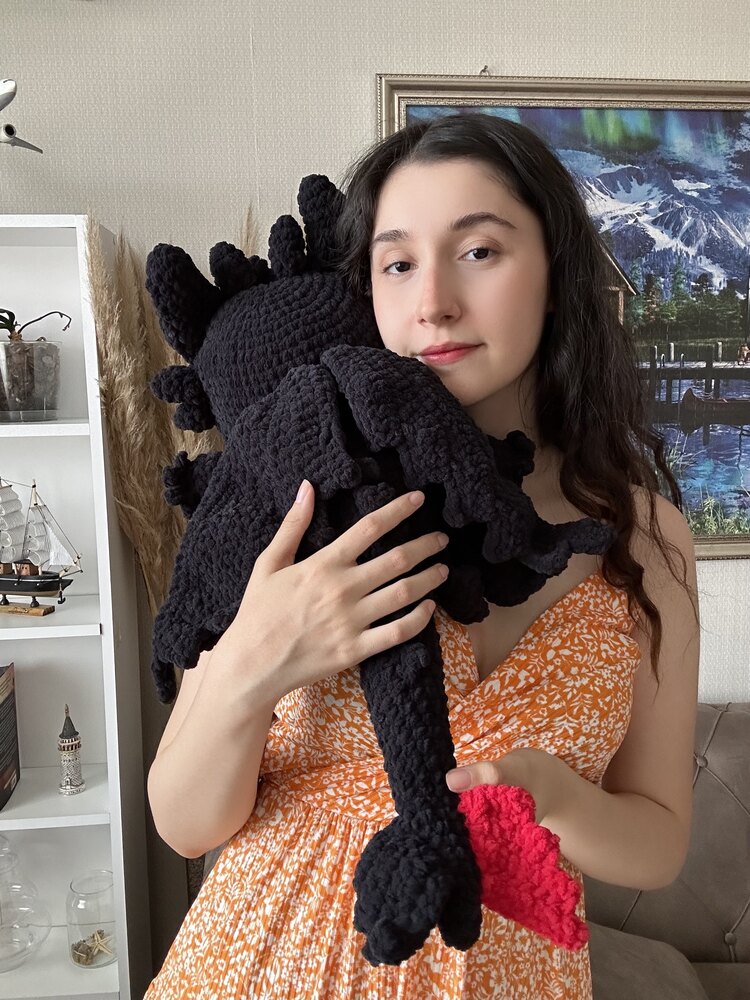 Dişsiz Dev Ejderha Peluş