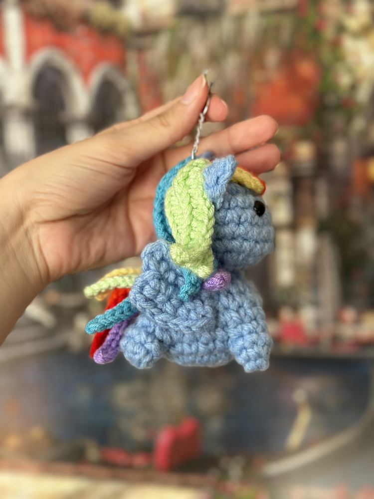MLP Rainbow Dash Charm