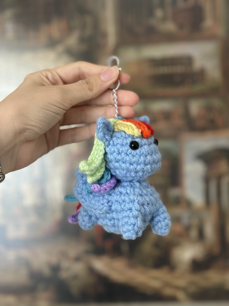 MLP Rainbow Dash Charm