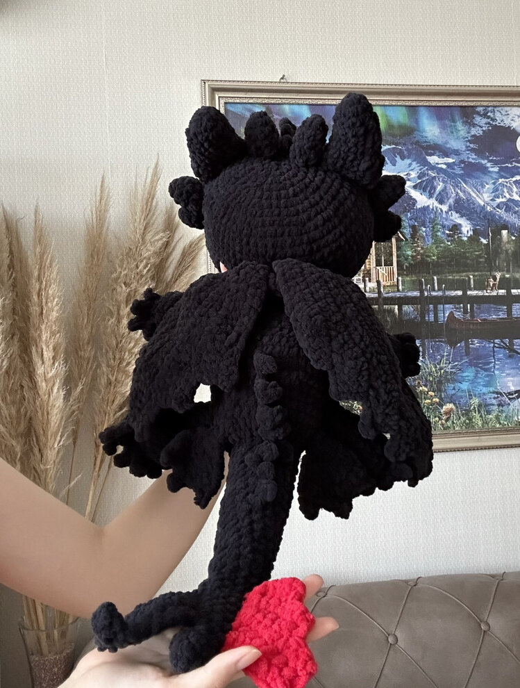 Dişsiz Dev Ejderha Peluş