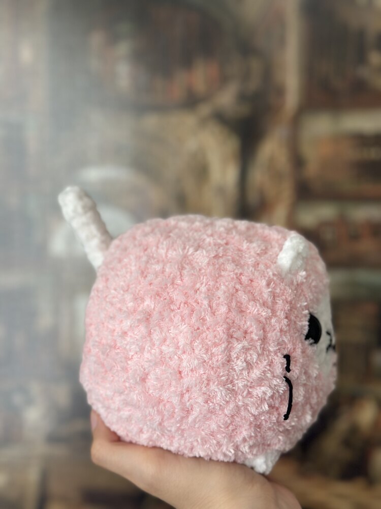 Peluş Pembe Kedi