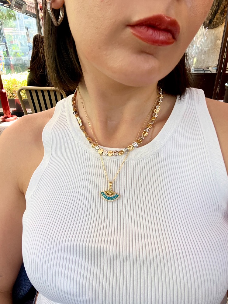 Minimal Parça Detay Kolye (Gold/Silver)