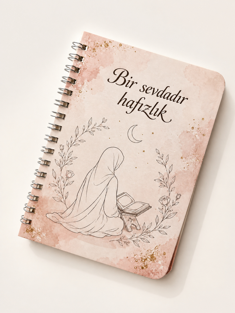 Hafız Mini note defter- pembe