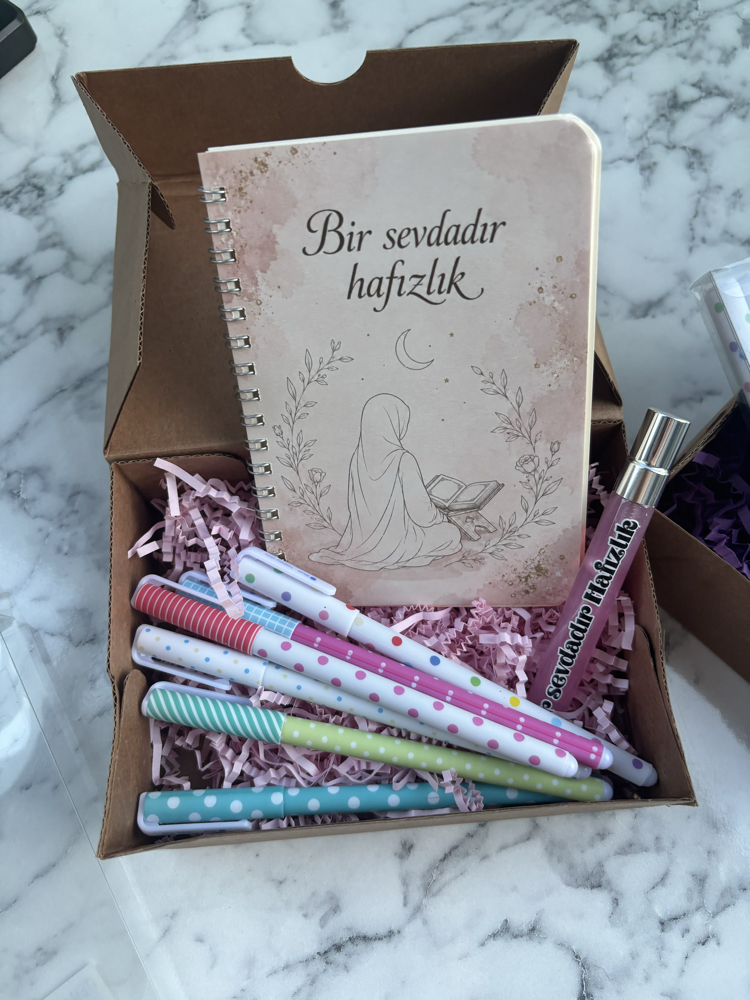 Hafızlık sınıfına hoşgeldin hediye-pembe