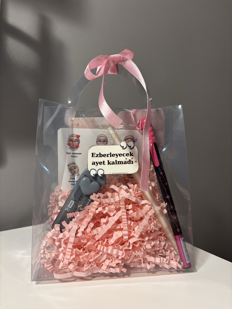 Hafız pembe set