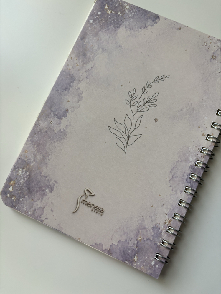 Hafız Mini note defter- lila renkli