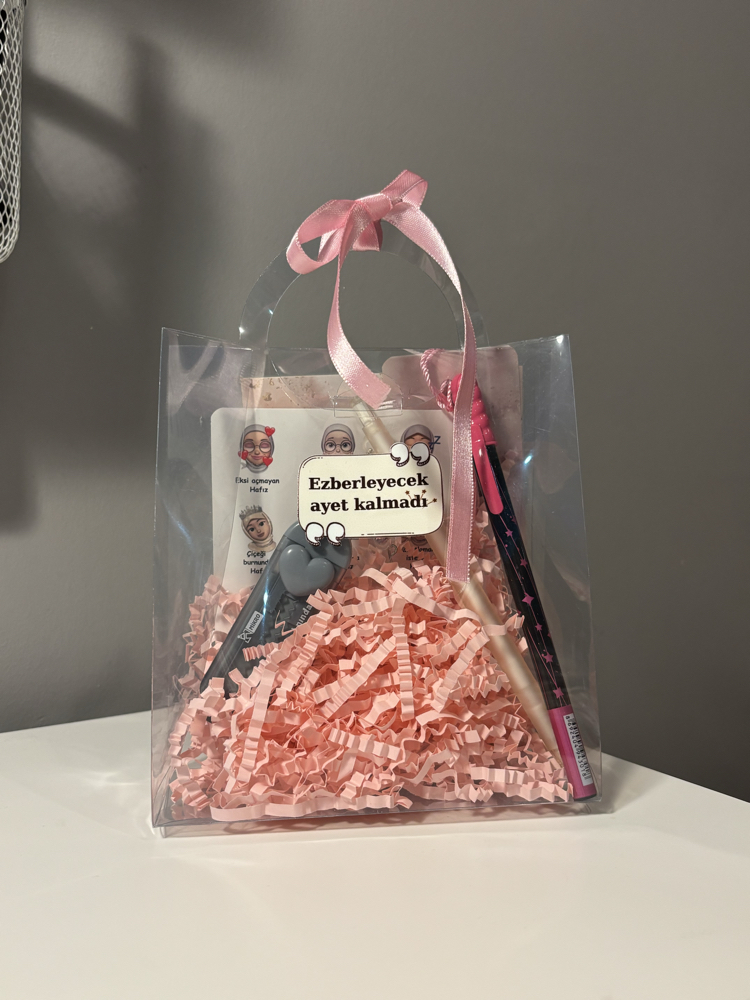 Hafız pembe set