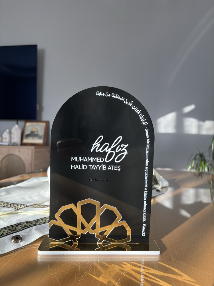 İsimli plaket-erkek