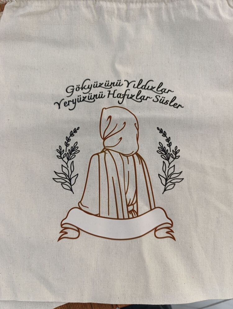Ham bez sırt çantası