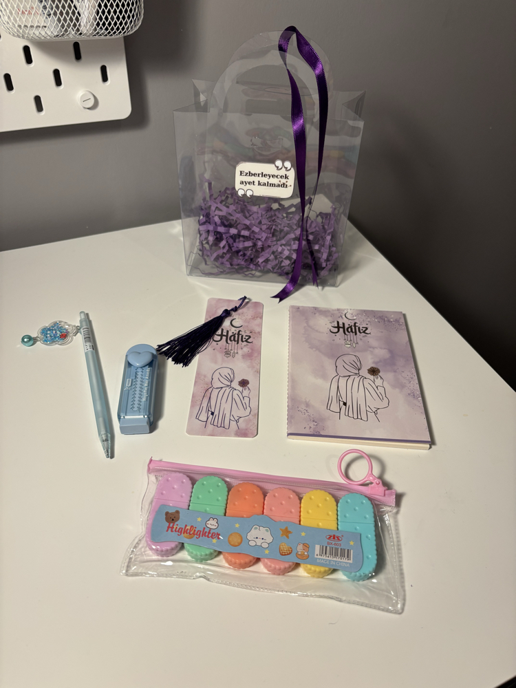 Hafız lila set