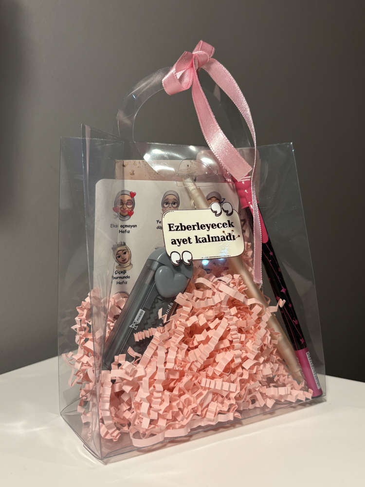 Hafız pembe set