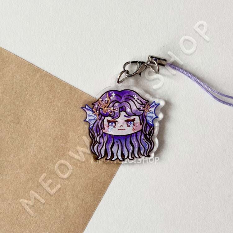 Lemurian Sea God - charm