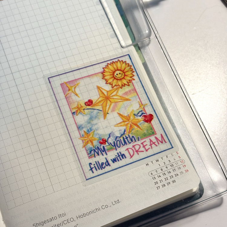 7dream - şeffaf holo sticker