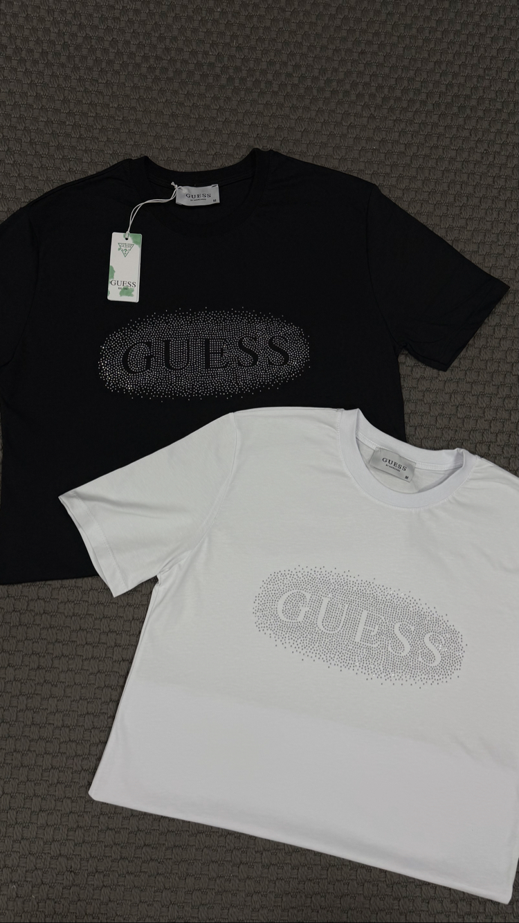 Guss Taşlı Tshirt