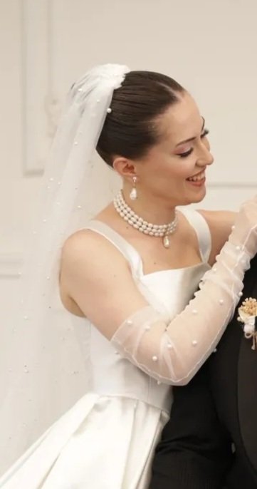 Gerçek İnci Choker Kolye(Küpe Fiyata Dahil Değildir)