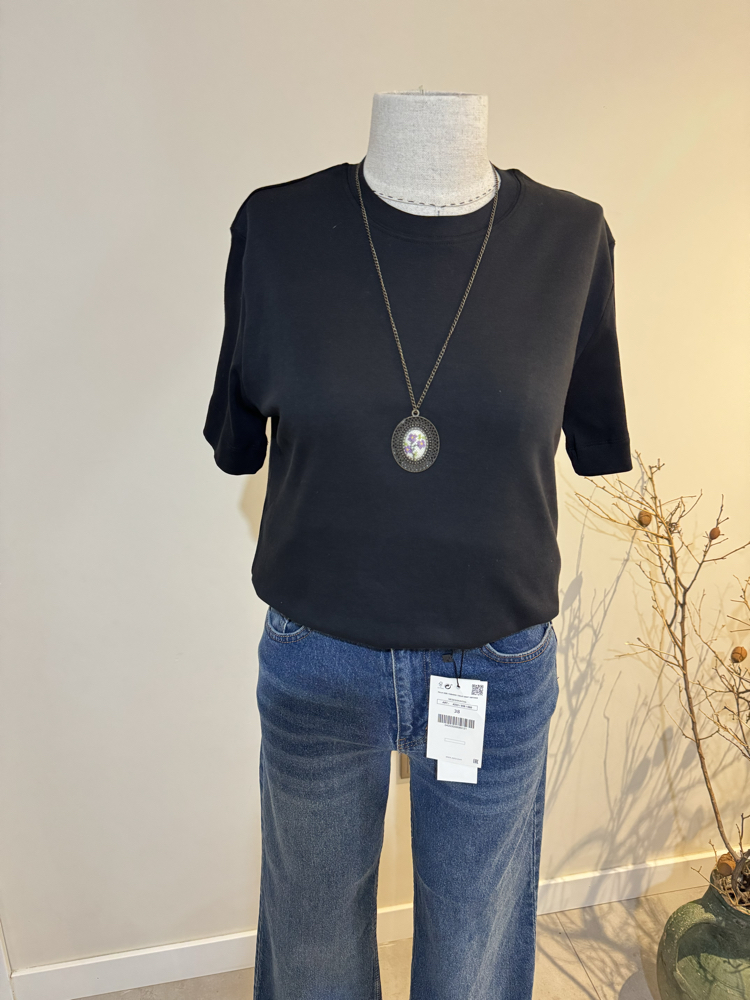 Sıfır yaka basic Tshirt