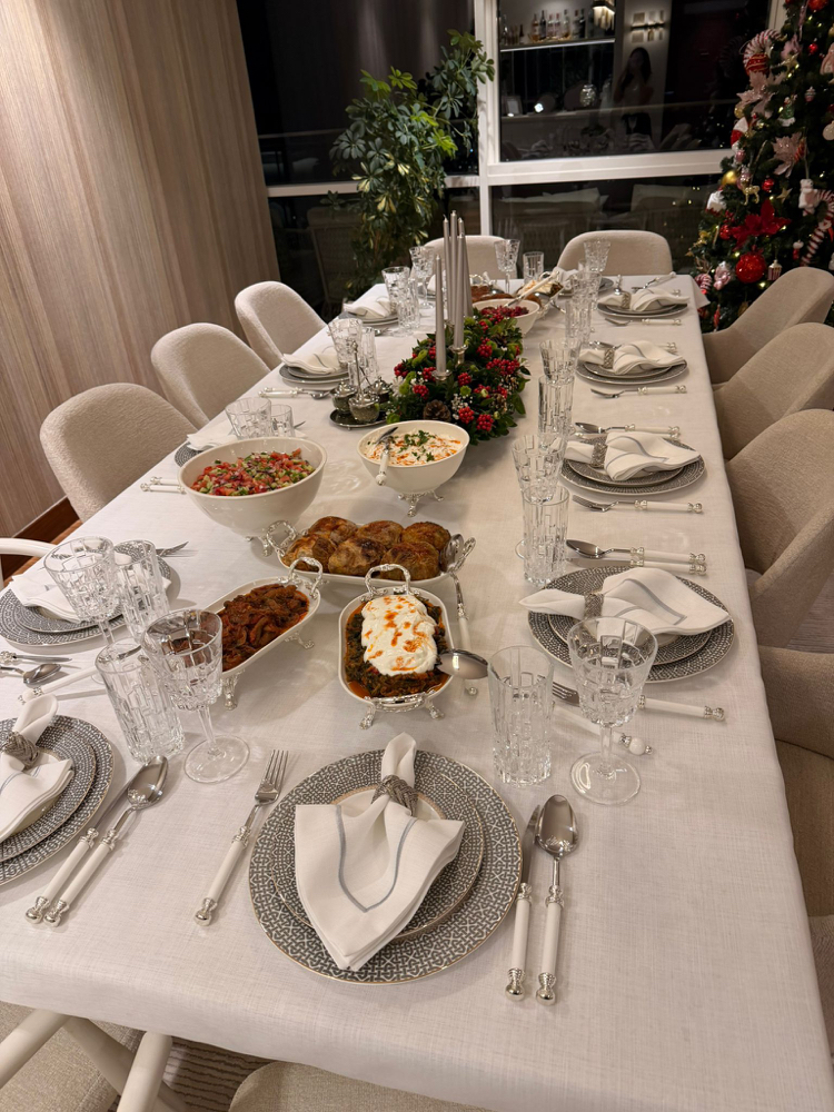 Tek şerit peçete ve masa örtüsü 