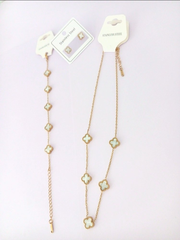 Alpine White Gold Yonca Seti ⭐