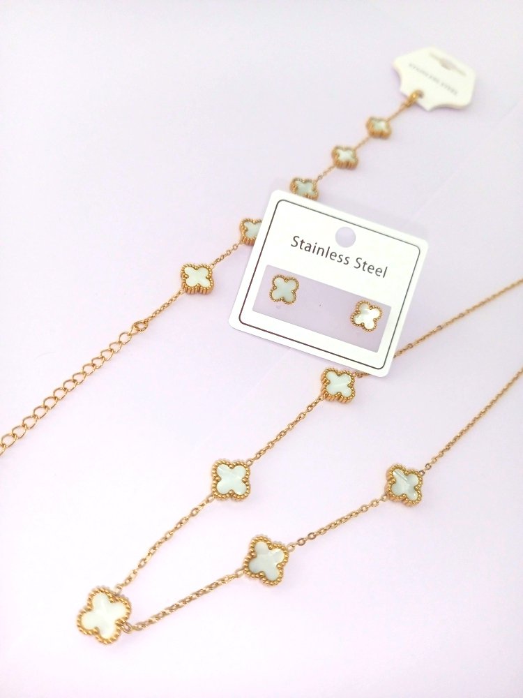 Alpine White Gold Yonca Seti ⭐