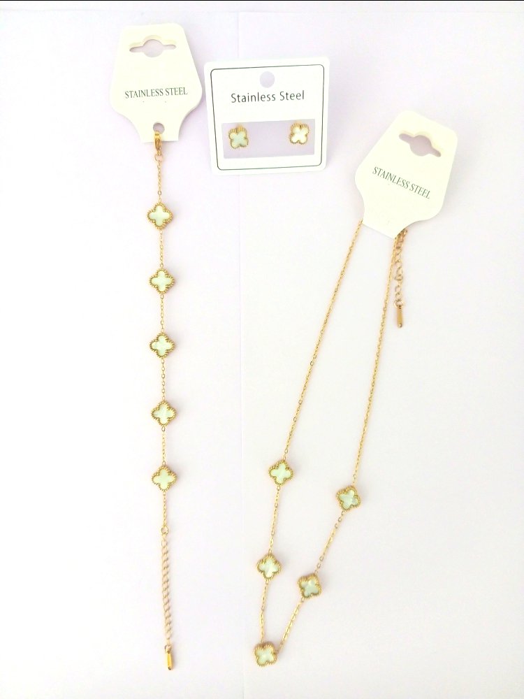 Alpine White Gold Yonca Seti ⭐