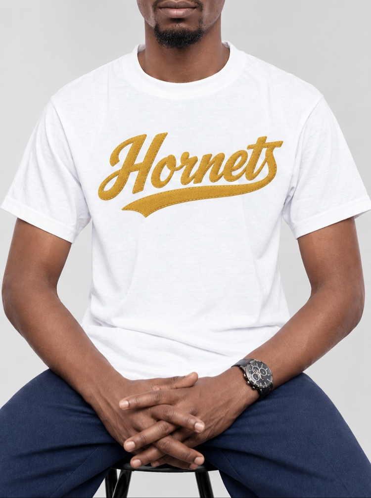 Hornets Cursive T-shirt (White)