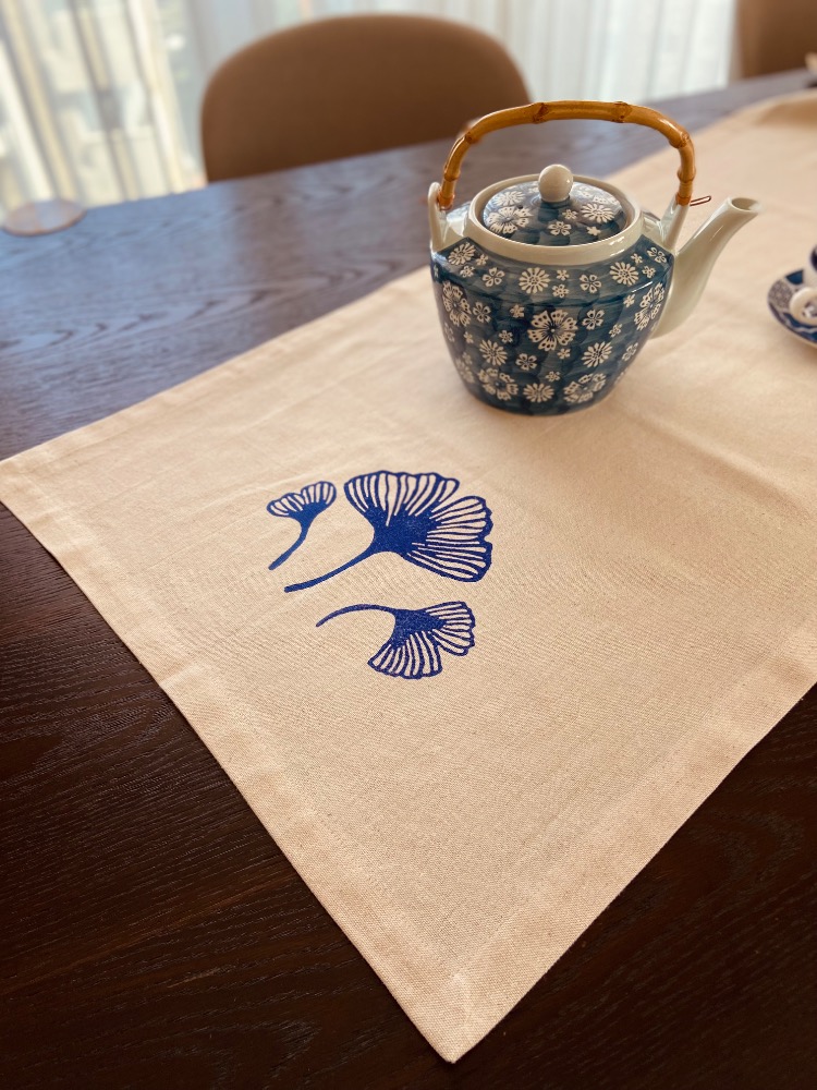 Keten Gingko İzleri Runner