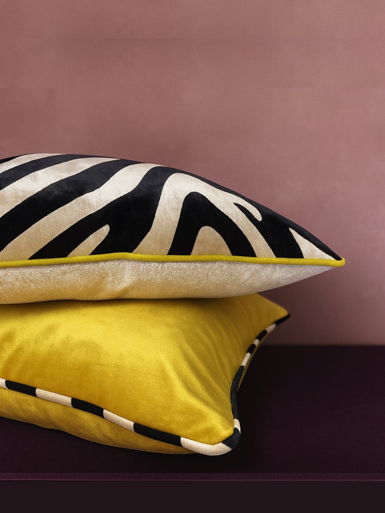 Wild Luxe Kırlent Kılıfı Yastık 2'li Set