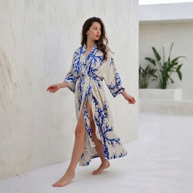 Kimono Mavi