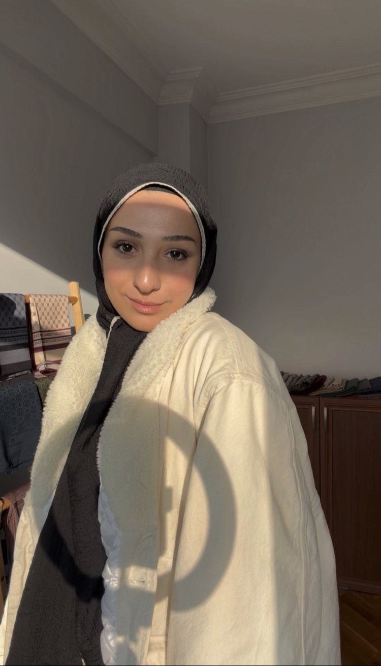 Müslin Şal Siyah