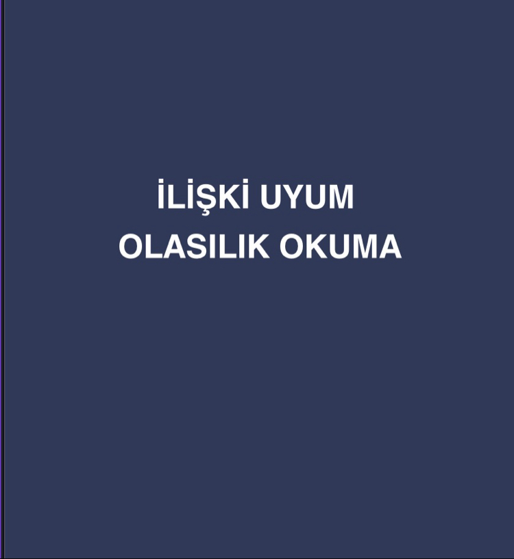 İlişki uyum olasılık okuma