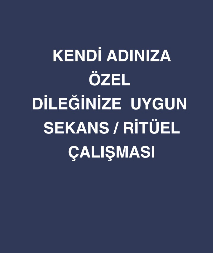 DİLEĞİNE UYGUN SANA ÖZEL