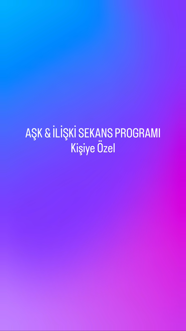 Aşk ilişki sekans programı