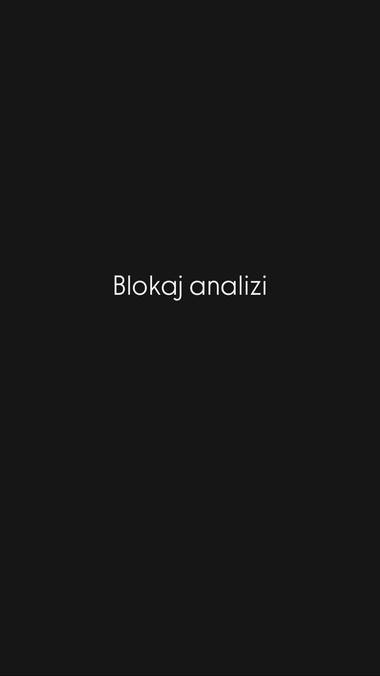 Blokaj analizi